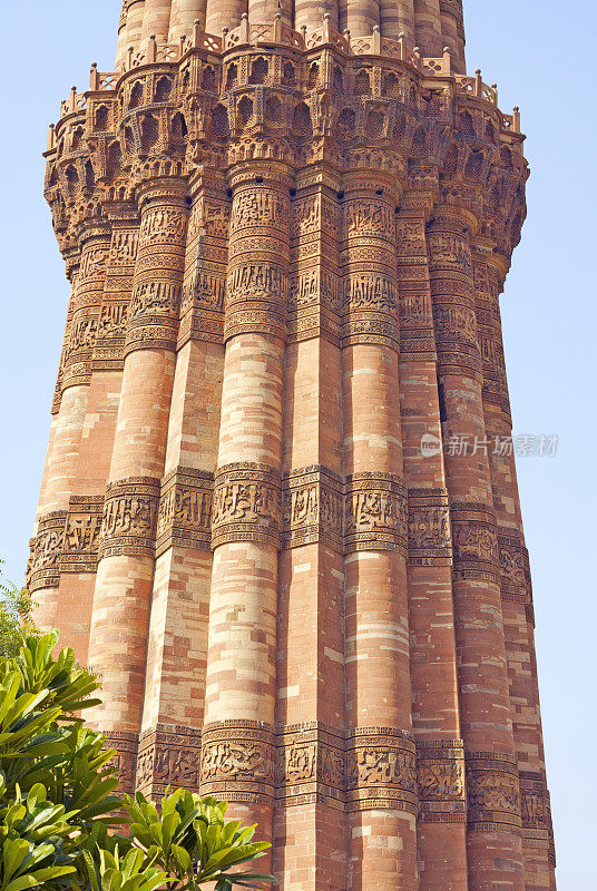 Qutub minar，新德里，印度